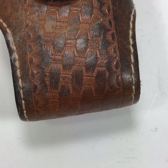 Vintage Phone Case Leather Silver Flip Phone Case In Memory of Fallen Bikers - Picture 3 of 9